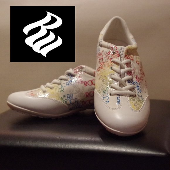 Rocawear Shoes - 🌈 Vintage ROCAWEAR Sneakers w/ Rainbow Pattern